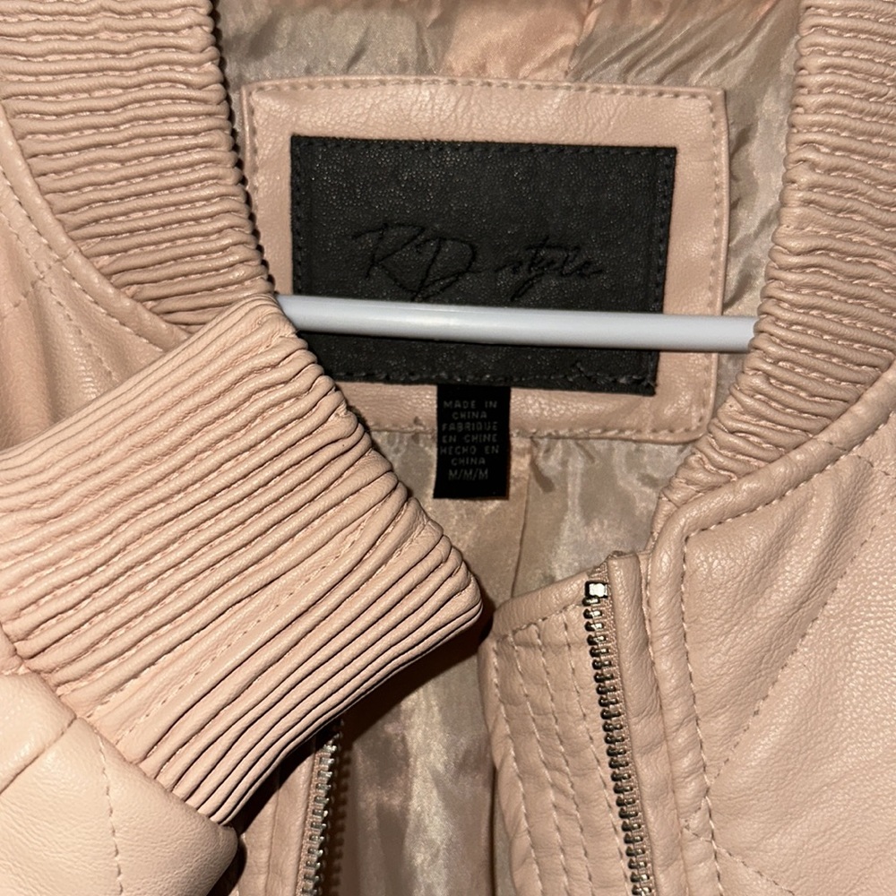Faux leather jacket - Picture 3 of 3